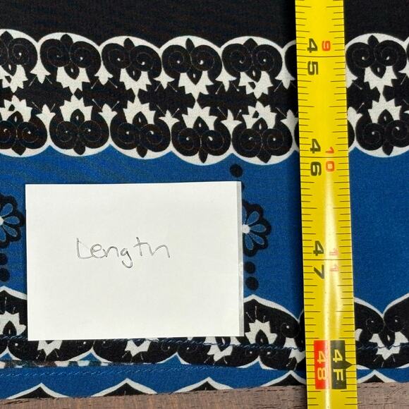 Sea NY Silk Tallulah Boho Print Midi Dress Size 8 - Picture 10 of 10